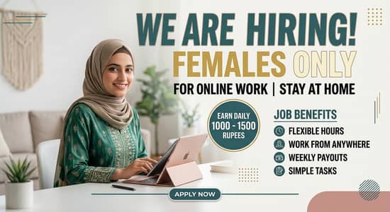 Need a females for online work