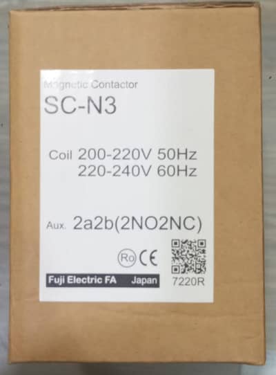 Fuji Electric SC-N3 Magnetic Contactor – 63A