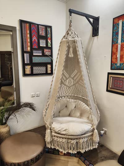 Chair White Beauty Lush Swing | Indoor & Outdoor |