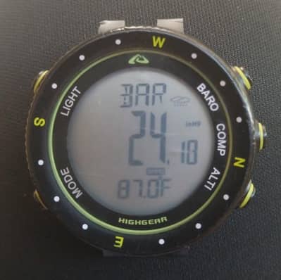Highgear Axis Xt watch 3 sensors (Without Straps) rare loat piece