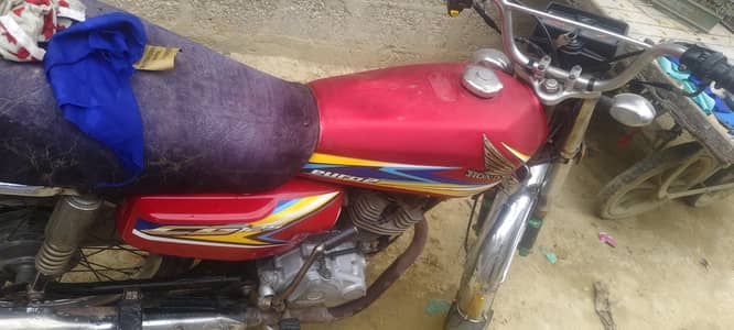 Honda cg 125 sukur no. 2019