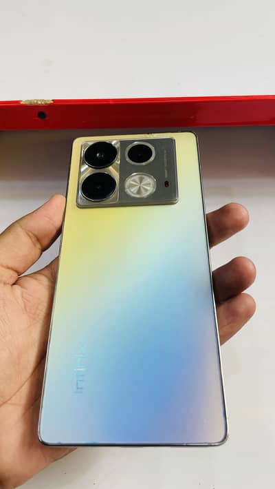 Infinix Note 40 with only box