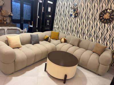 Luxury L-Shape Sofa | Modern Stylish Design | Premium Qualit