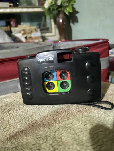 90s Vintage sports 35 Quad Lens 35mm Film Camera 90s Toys