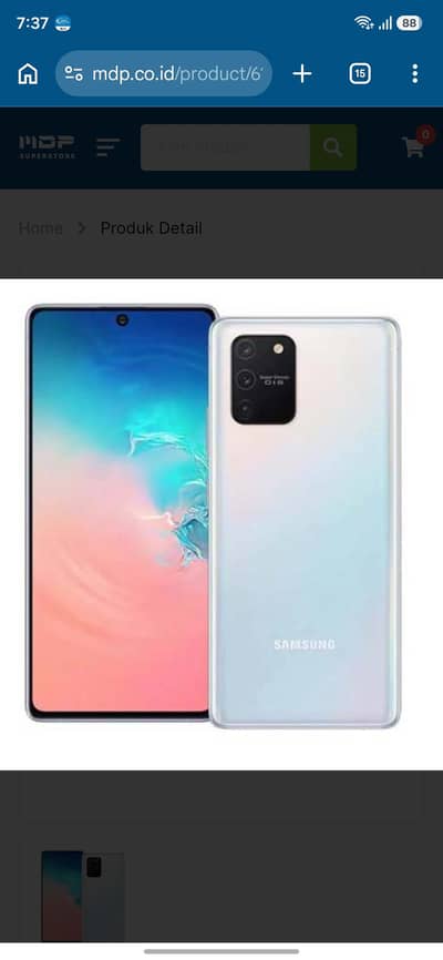 Samsung Mobile S10 Lite