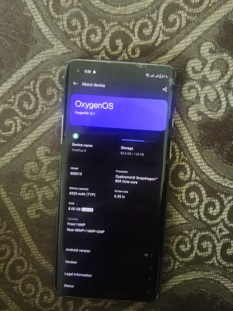 One Plus 8 5