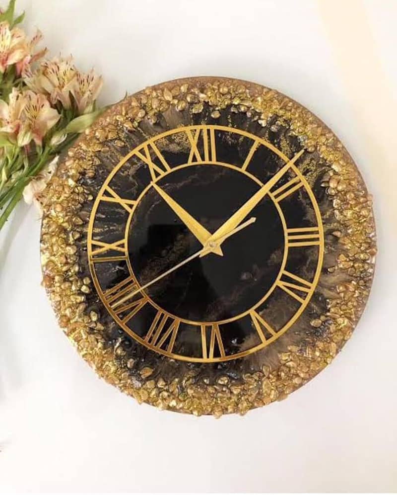 Resin Customised Wall Clock 6