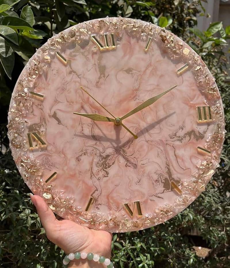 Resin Customised Wall Clock 7