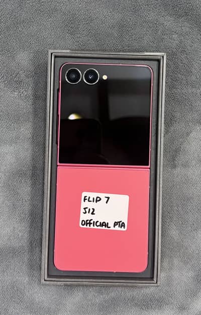 SAMSUNG GALAXY Z FLIP 7 12-512 GB RED OFFICIAL PTA APPROVED