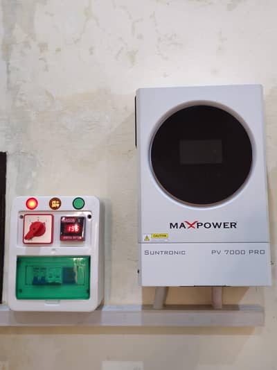 Max power hybrid inverter PV 7000 pro 6 kilowat urgent for sale