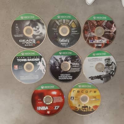 Xbox One Original Game cds Bndle x 8 Titles (Sold Separately Too)