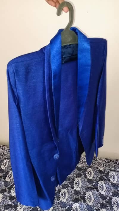 Premium Royal Blue 2-piece pant coat suit - for 9-11 years old boy.