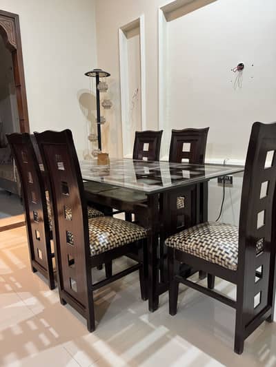Dining Table with 6 Chairs