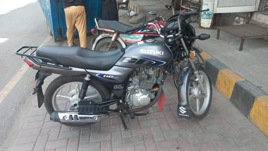 Suzuki Gd110s.  2023/2024 model.    All ok