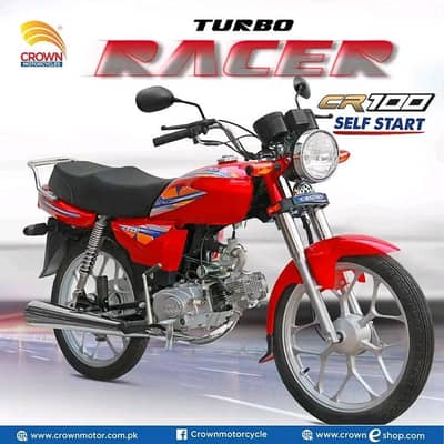 Crown CR 100 Self start Allow Rim (Urgent Sale)