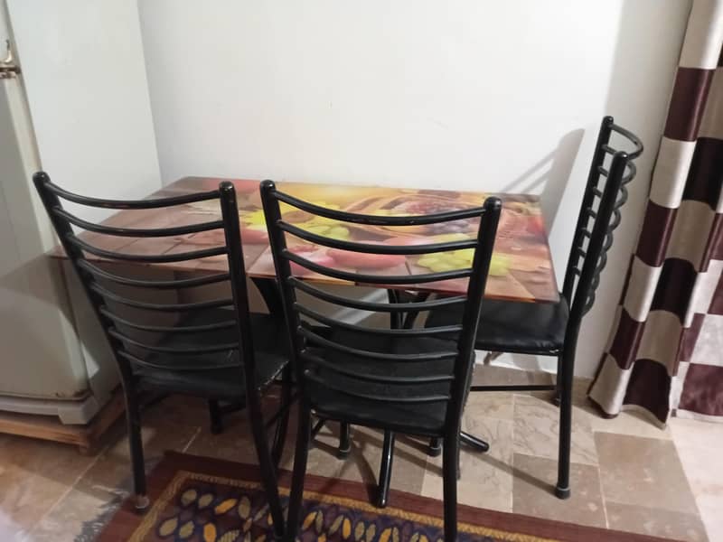 Iron dining table 3
