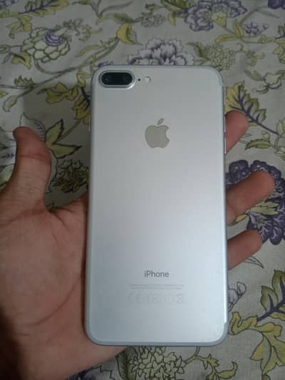 Apple iPhone 7 Plus silver colour Non. pta only bypass hona ha pnel new