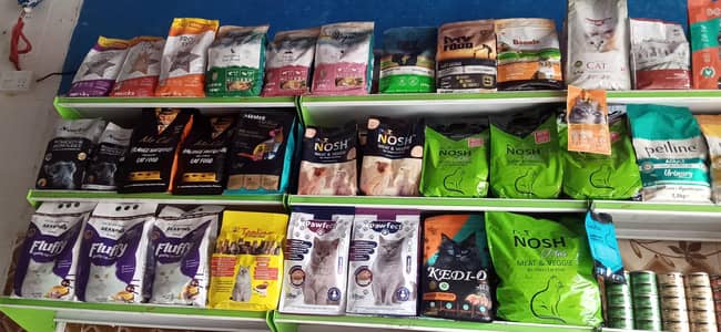 We have almost every cat food availableand free treat with each pack