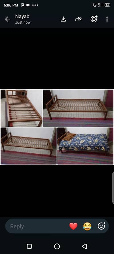 2 x double beds