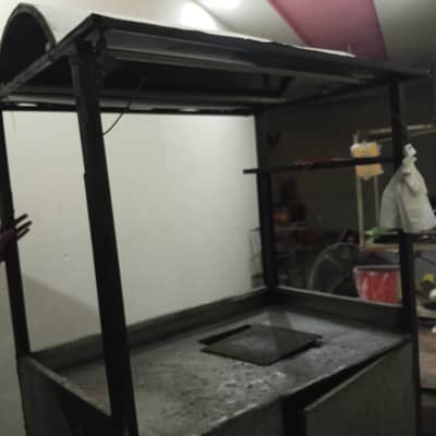 Stand Ideal For Food With Large Drawer and LED Lights