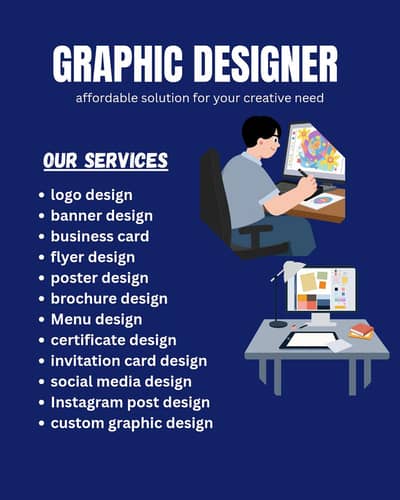 Professional Graphic Designer | Social Media, Logo & Branding