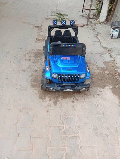 Three mini jeep cars for kids