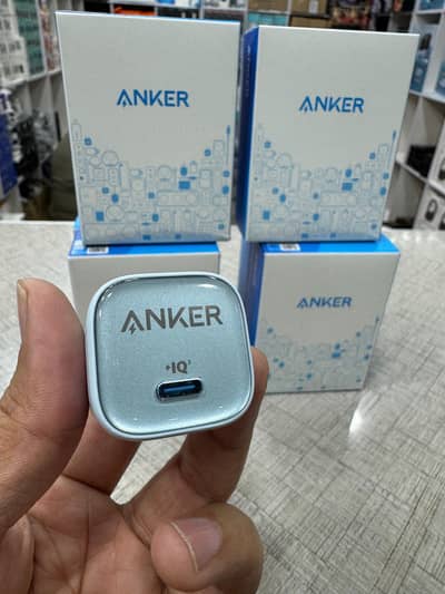 Anker Zolo 20W Fast Charger (USB-C) – 100% Original | GaN Technology