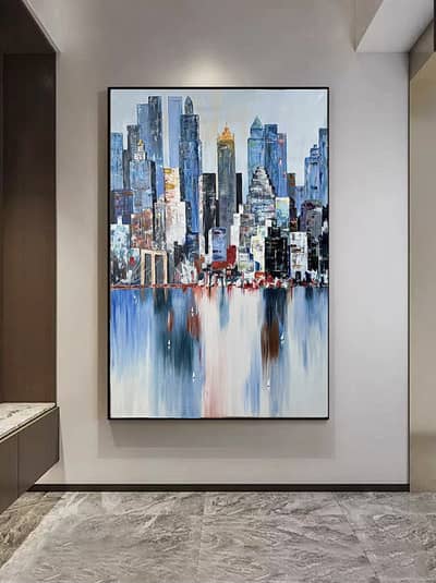 Hand Painted Painting for home decoration, Abstract & Scenery