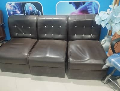 leather Sofas used 7/10 condition
