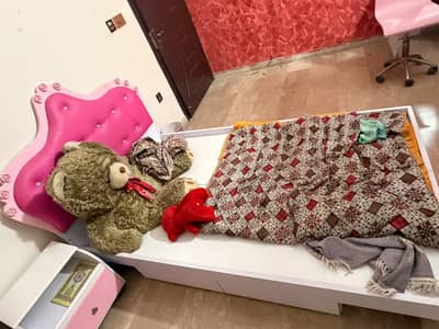 Girls Pink Bedroom Set – 8 Pieces Complete Set | Rs. 99999
