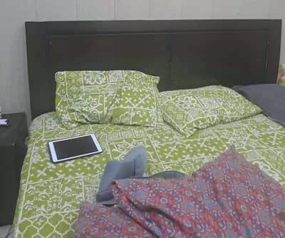 Two bed sets . One bed with sethi