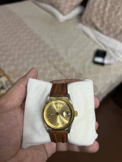 Original swanson japan dress watch quartz movement