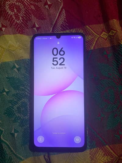 Samsung Mobile A07 4/64 only 2 month used