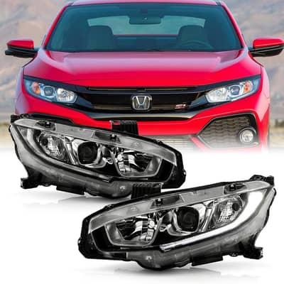 Honda Civic X headlights 10/10