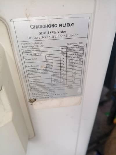 changhong  DC inverter AC