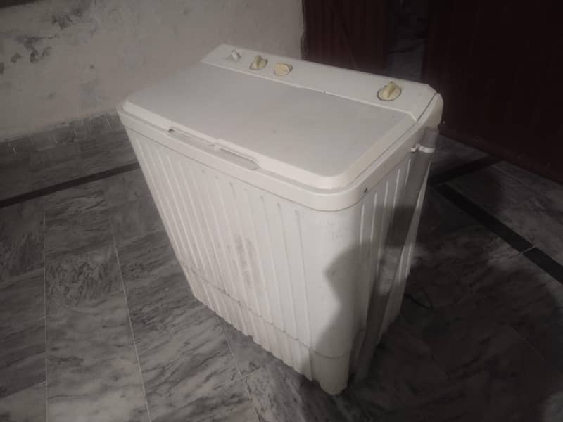 Haier semi automatic machine 0