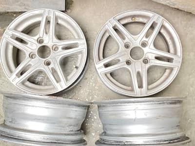 SUZUKI ALTO JAPANESE ALOWY RIMS