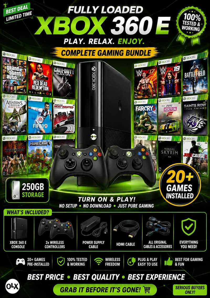 XBOX 360E 0