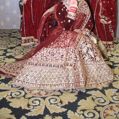 bridal and party dress ( tilla work)