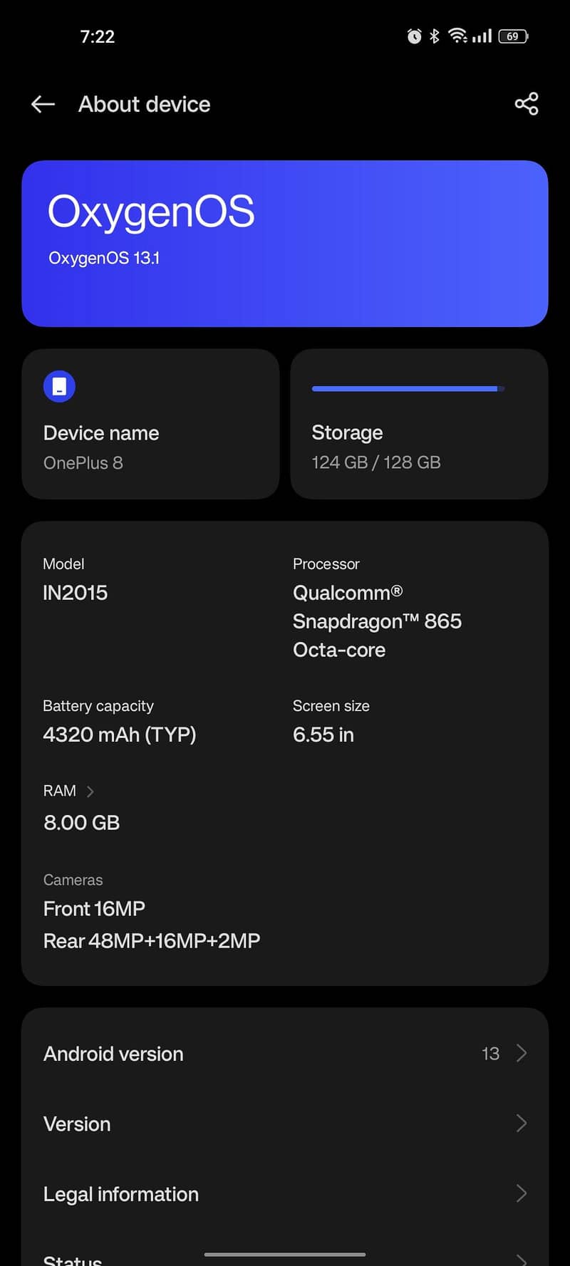 One Plus 8 1