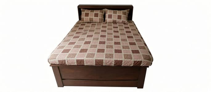 Solid Wooden Queen Bedroom Set – Complete 5-Piece Set