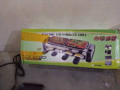 electric barbeque grill new