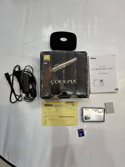 Coolpix S81C Digital Camera WiFi Brand New Condition