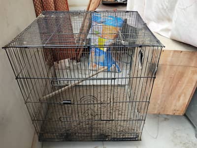 8 cages no demage just buy and clean & use