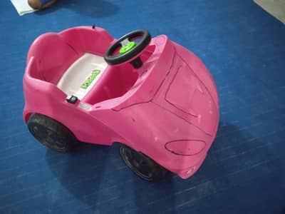 baby girl pink electric car battery operated all ok
