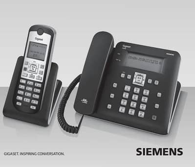 Siemens Gigaset C670 Corded & Cordless Combo Telephone
