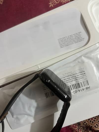 Apple series 10 watch , Black aluminium 42mm