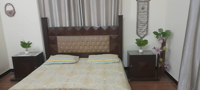 Wooden Bed set for sale in good condition