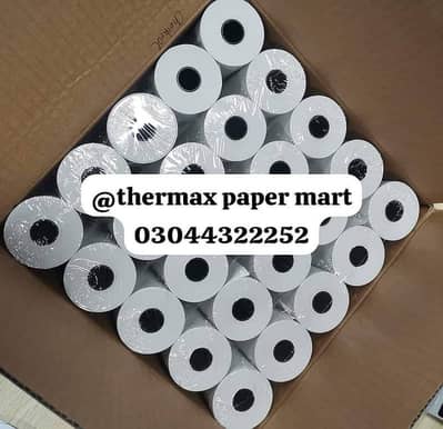 Thermal Printer Paper Rolls Q Matic ATM ECG Ultrasound Note Binding