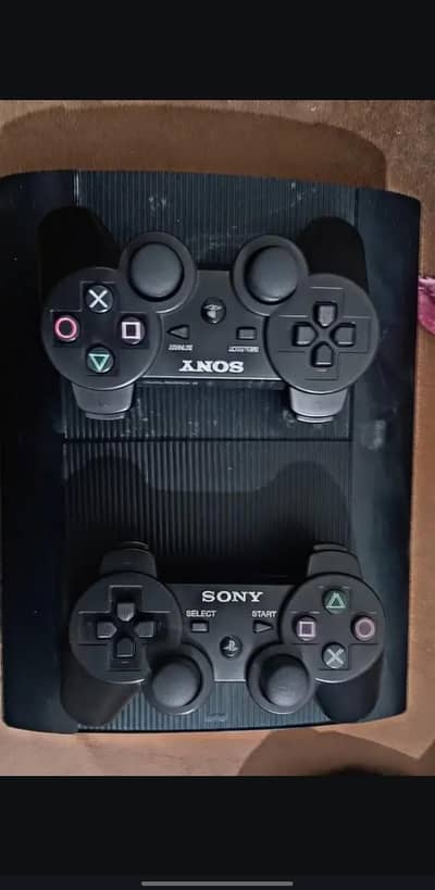 PS3 Super Slim 238GB Jailbreak | 2 Controllers | Exchange Possible